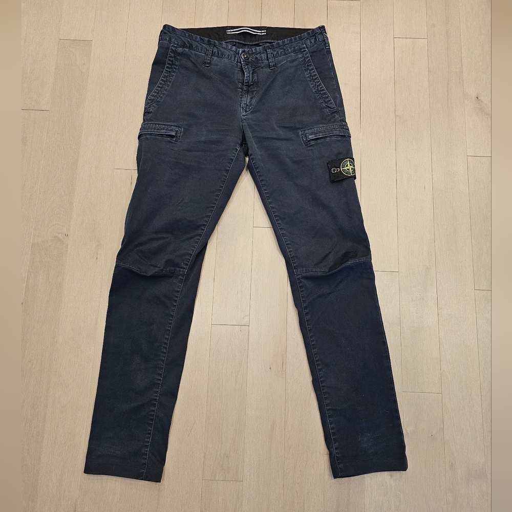 Stone Island Navy Cargo Pants